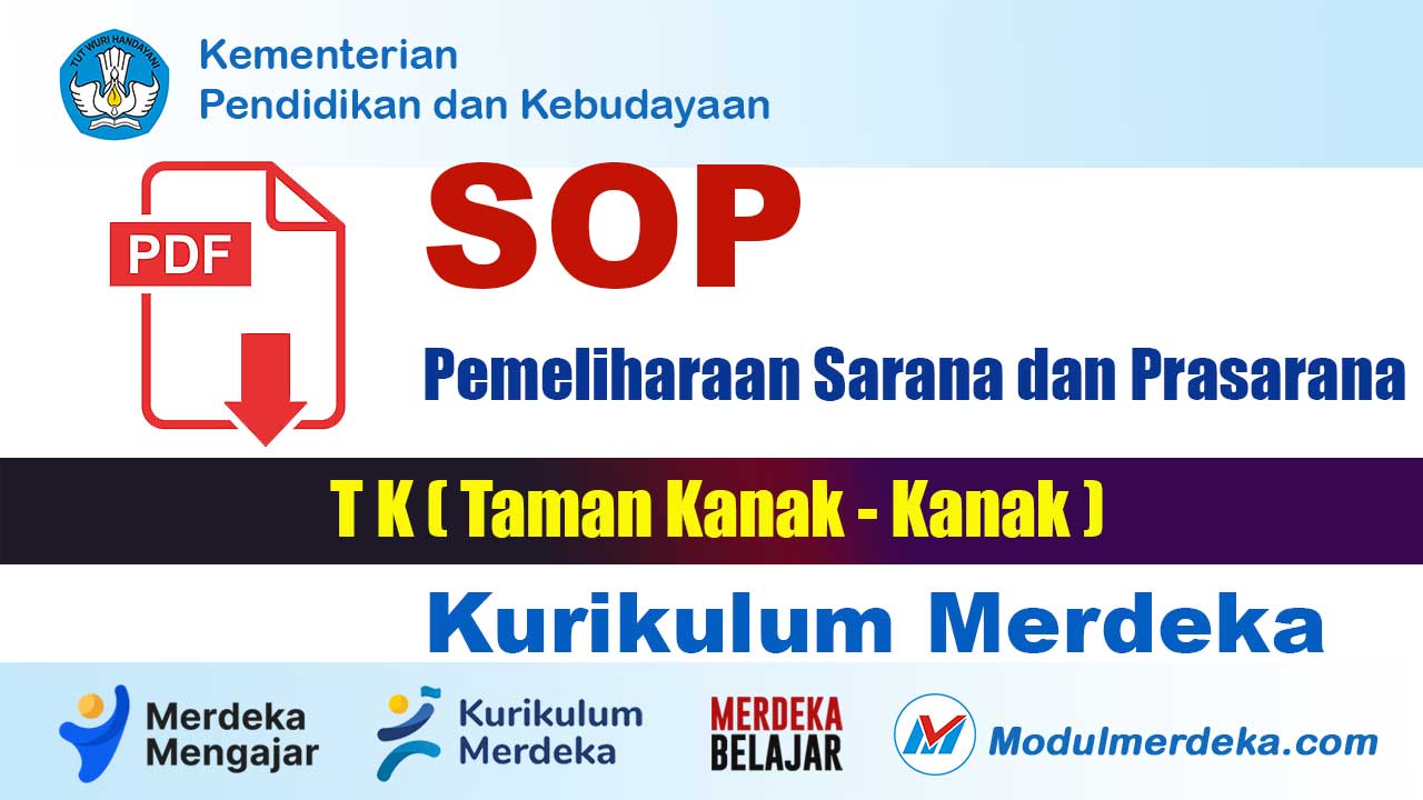 SOP Pemeliharaan Sarana dan Prasarana TK Kurikulum Merdeka (2025)