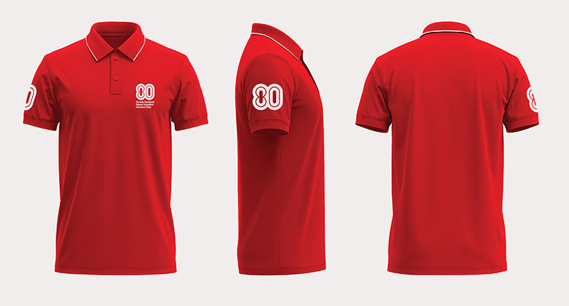 Implementasi Logo HUT ke-80 RI untuk Seragam 208 Implementasi Logo HUT ke-80 RI untuk Polo