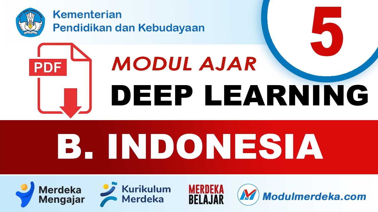 Modul Ajar Deep Learning Bahasa Indonesia Kelas 5 SD/MI