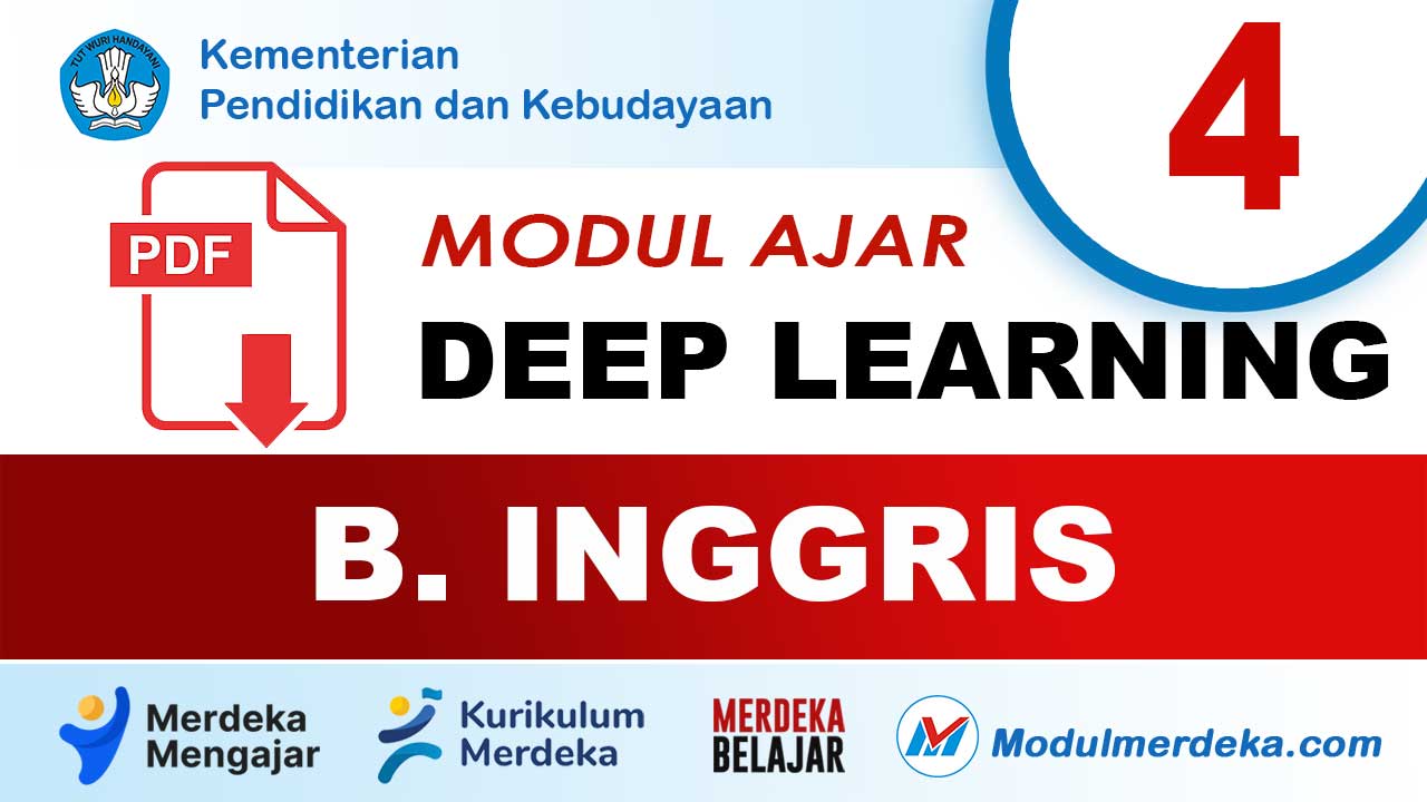 Modul Ajar Deep Learning Bahasa Inggris Kelas 4 SD/MI