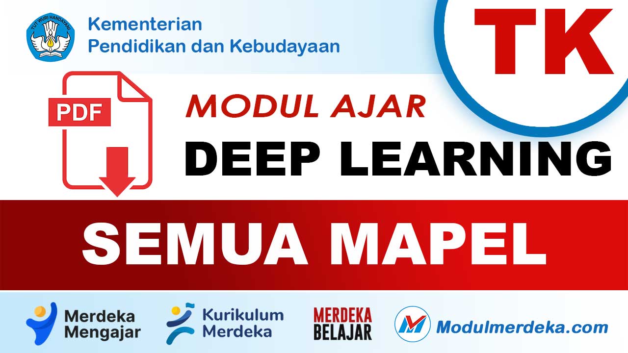 Modul Ajar TK Deep Learning: Panduan Praktis untuk Guru Kurikulum Merdeka