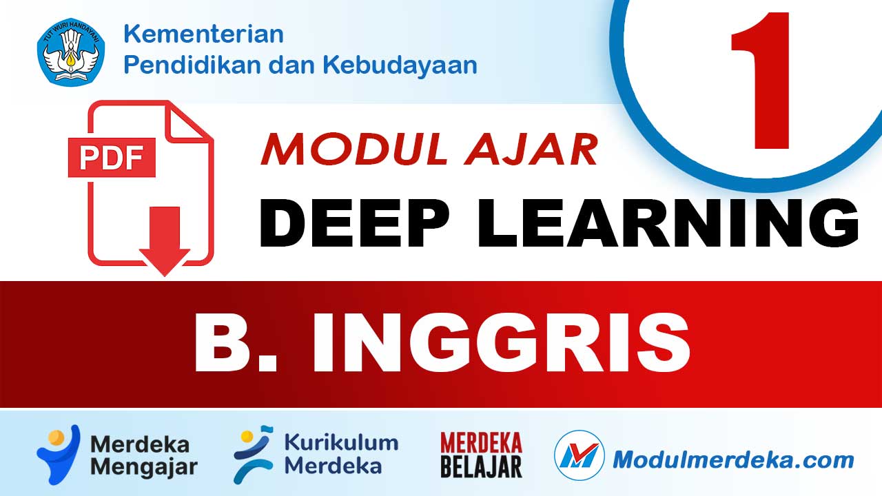 Modul Ajar Bahasa Inggris Deep Learning Kelas 1 SD/MI