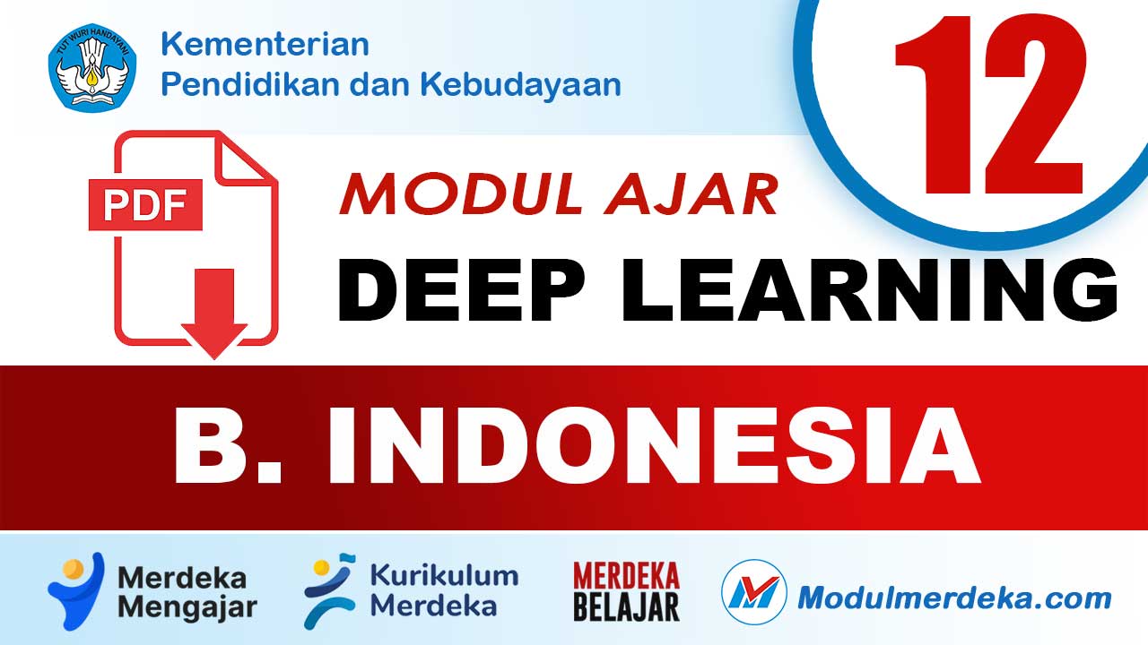 Modul Ajar Deep Learning Bahasa Indonesia Kelas 12 SMA/MA