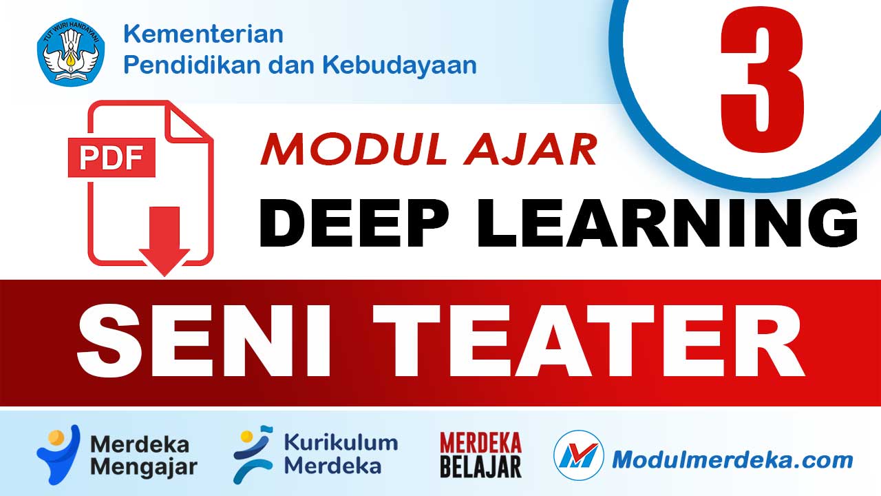 Modul Ajar Deep Learning Seni Teater Kelas 3 SD/MI Kurikulum Merdeka