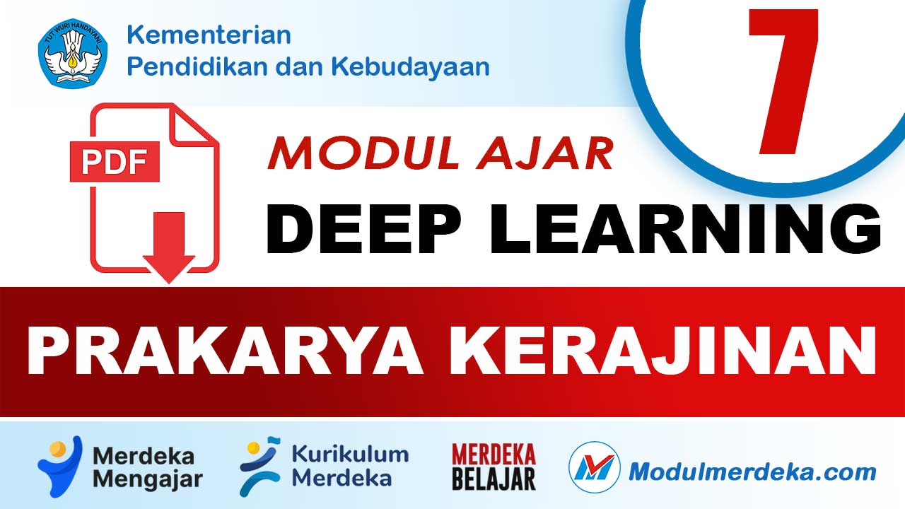 Modul Ajar (RPP) Deep Learning Prakarya Kerajinan Kelas 7 SMP/MTs