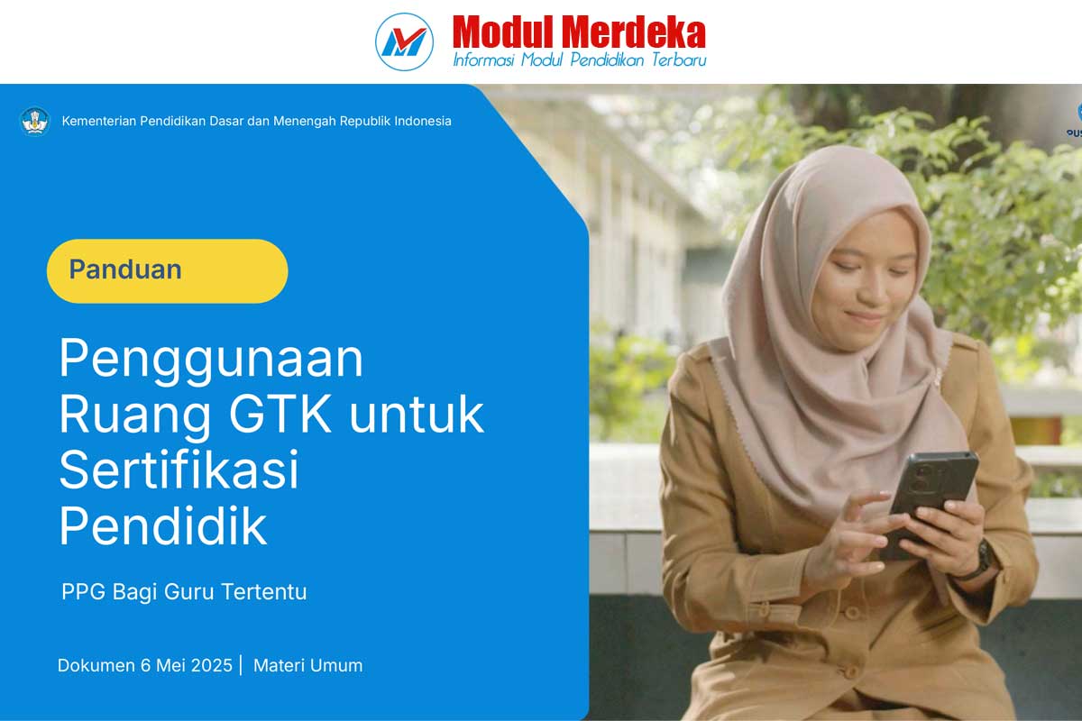 Panduan Penggunaan Ruang GTK untuk Sertifikasi Pendidik 2025