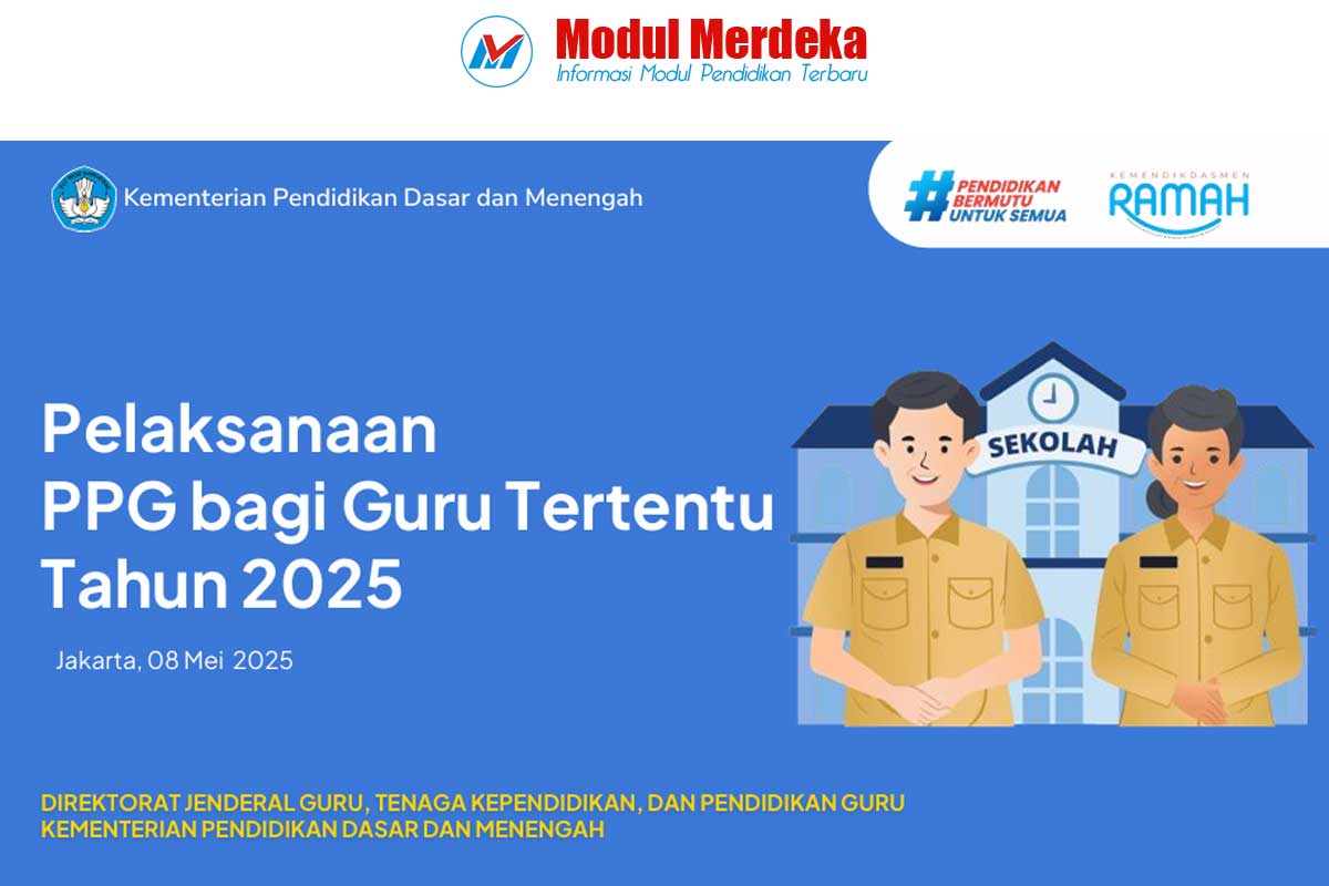 Pelaksanaan PPG bagi Guru Tertentu Tahun 2025