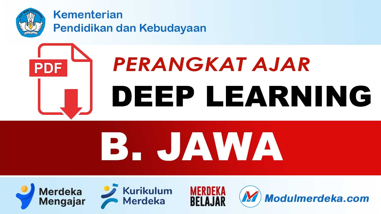 Perangkat Ajar Bahasa Jawa Kurikulum Merdeka Deep Learning Sesuai CP Terbaru