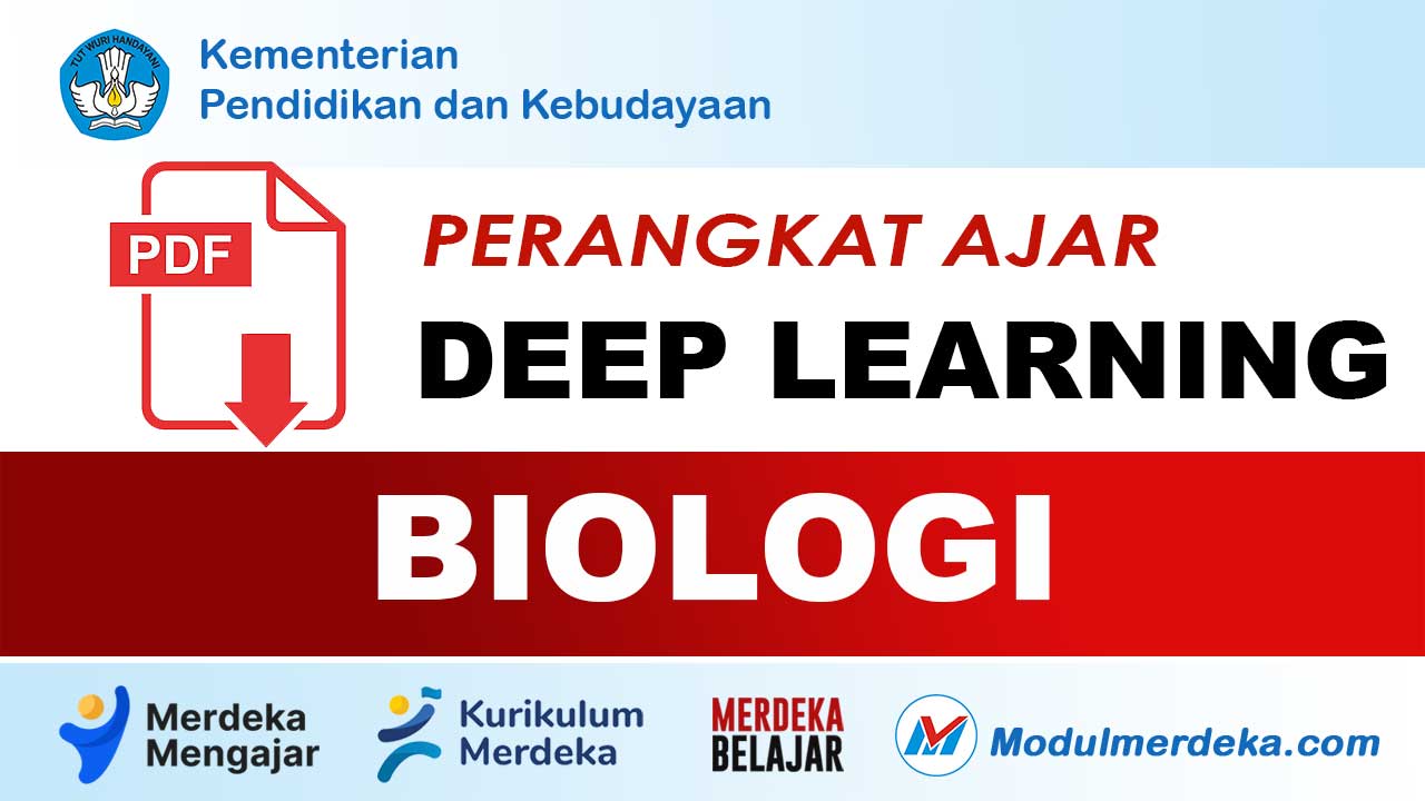 Perangkat Ajar Biologi Kurikulum Merdeka Deep Learning Sesuai CP Terbaru