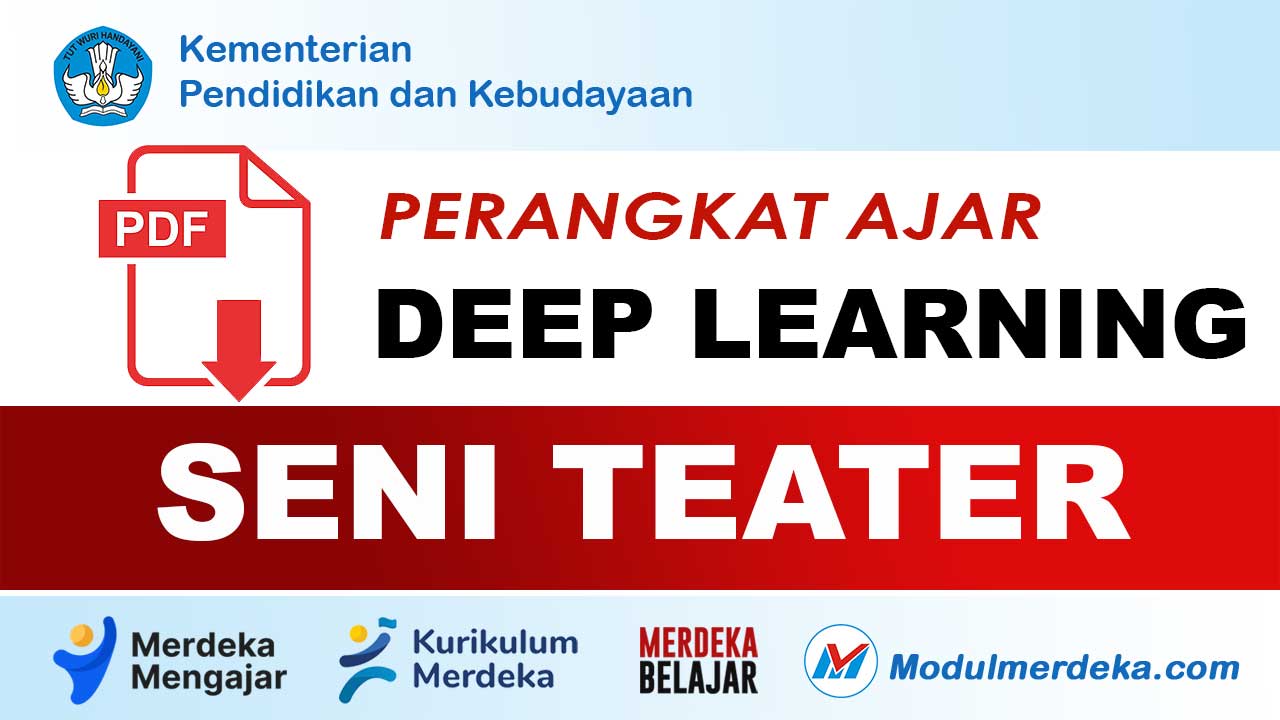 Perangkat Ajar Seni Teater Kurikulum Merdeka Deep Learning Sesuai CP Terbaru