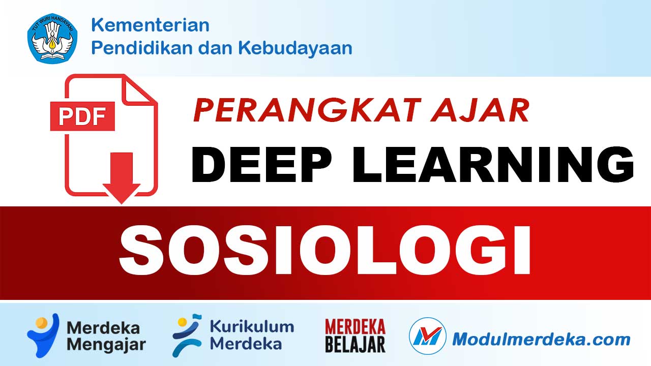 Perangkat Ajar Sosiologi Kurikulum Merdeka Deep Learning Sesuai CP Terbaru