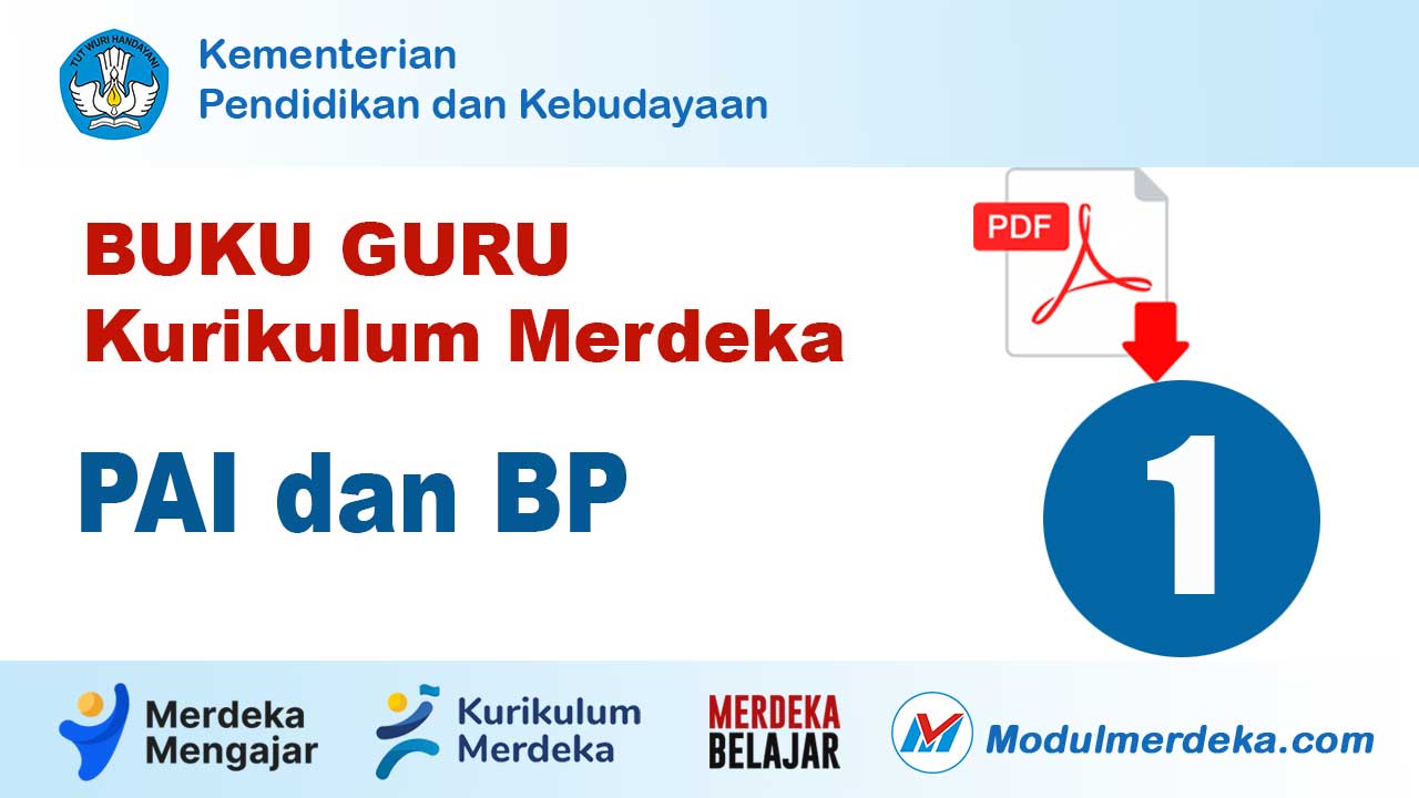 Buku Guru PAI dan BP Kelas 1 SD/MI