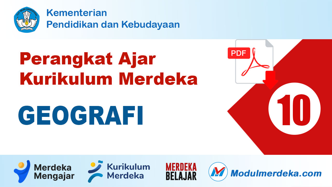 Perangkat Ajar Geografi Kelas 10