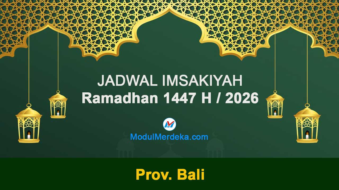 Bali: Jadwal Imsakiyah Ramadhan 1447 H/2026 M
