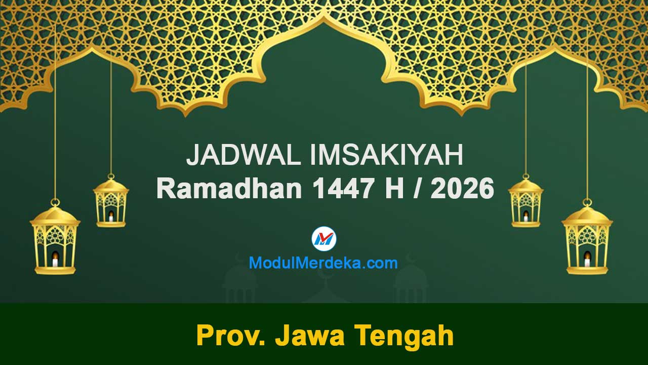 Jawa Tengah: Jadwal Imsakiyah Ramadhan 1447 H/2026 M