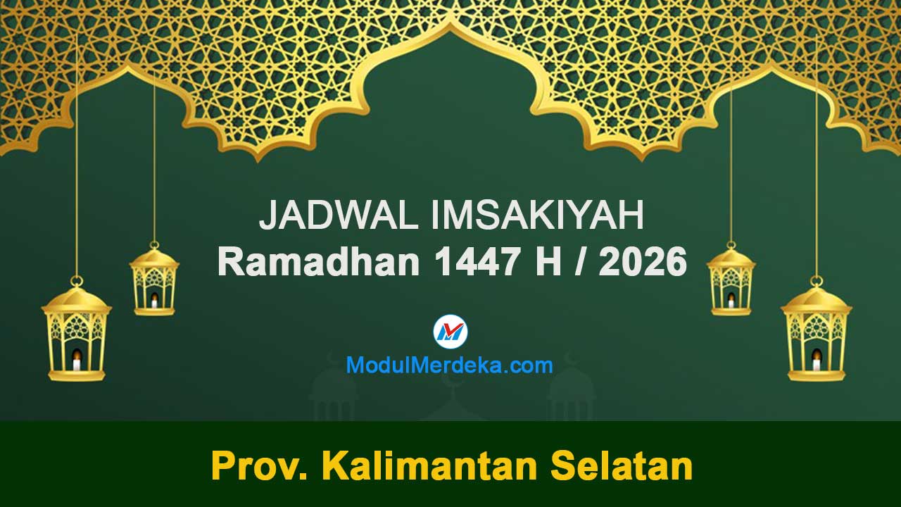 Kalimantan Selatan: Jadwal Imsakiyah Ramadhan 1447 H/2026 M