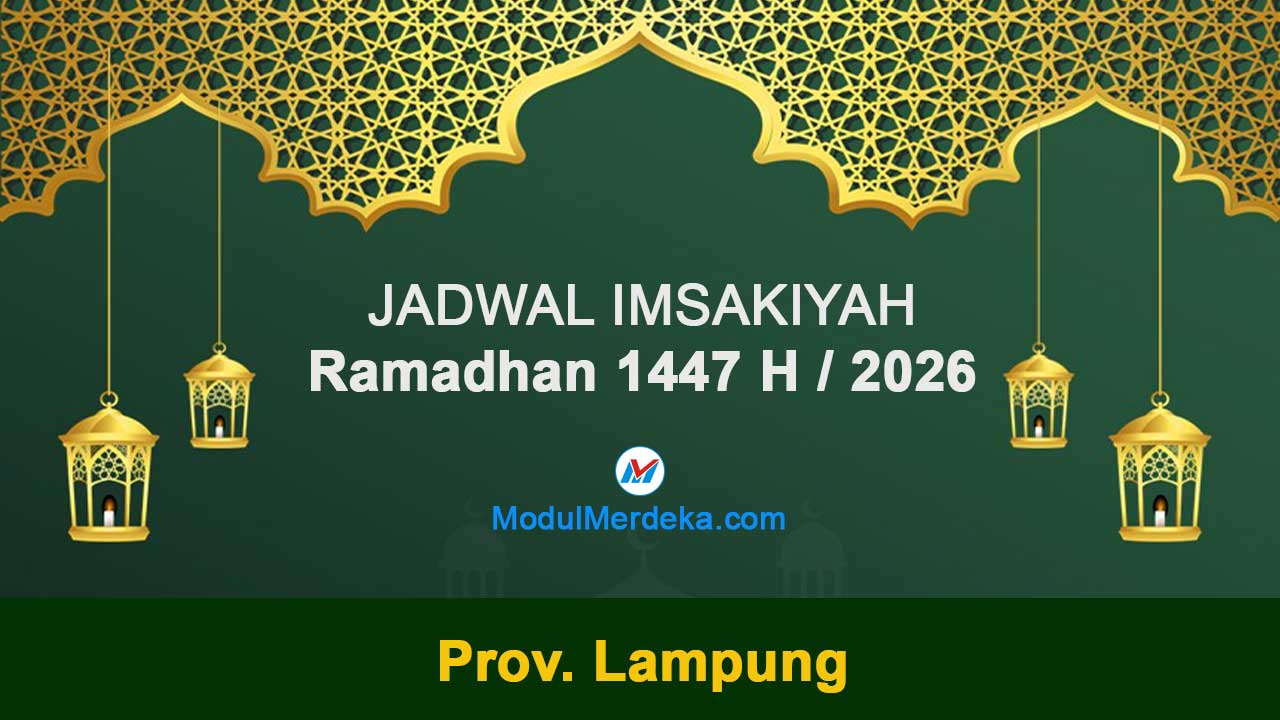 Lampung: Jadwal Imsakiyah Ramadhan 1447 H/2026 M