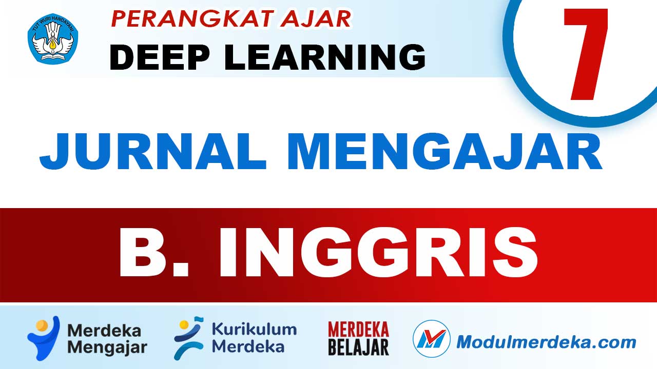 Jurnal Mengajar Bahasa Inggris Kelas 7 SMP/MTs