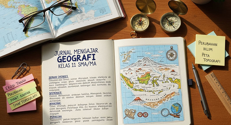 Jurnal Mengajar Geografi Kelas 11 SMA/MA
